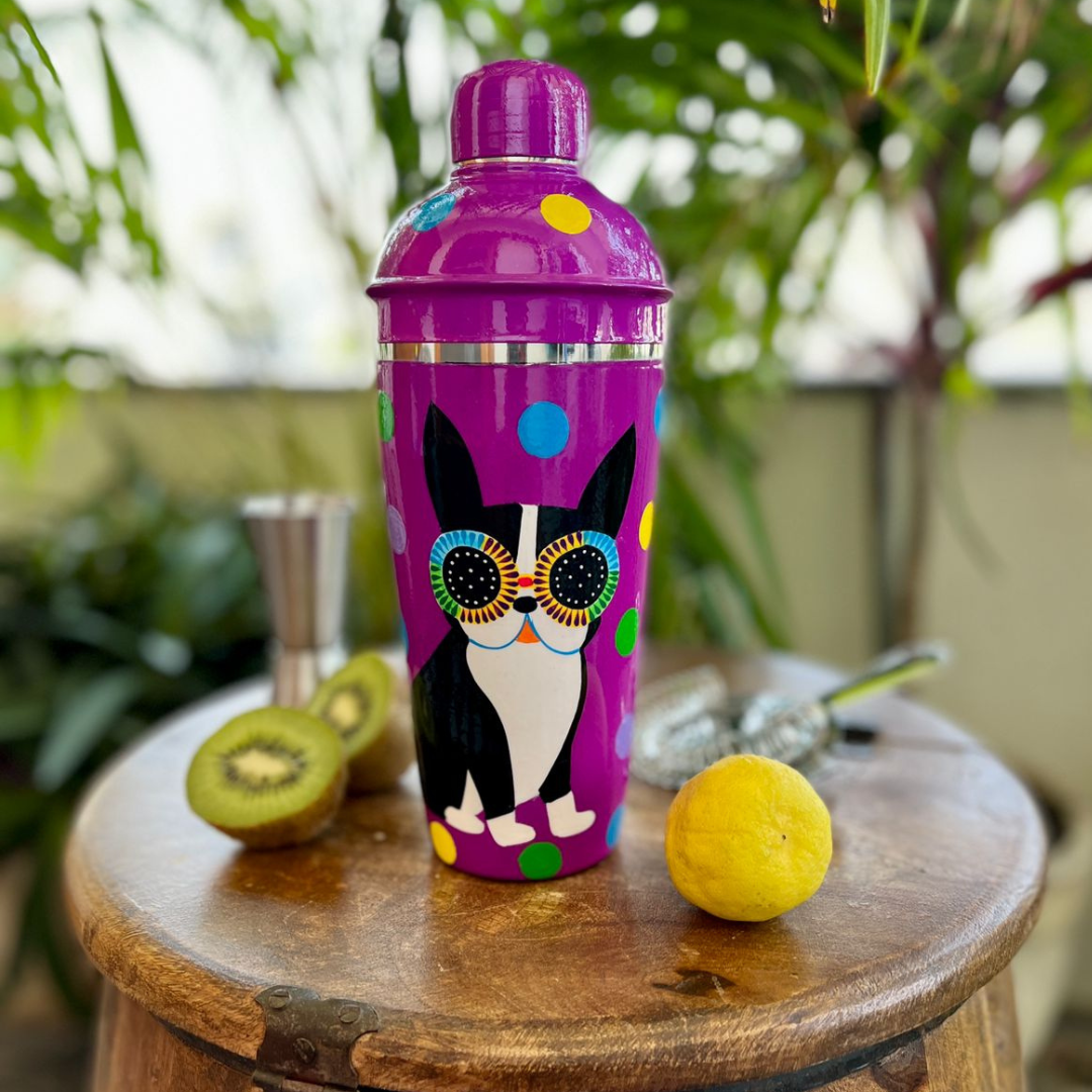 Barktender's Buddy Cocktail Shaker- 700ml (Purple)