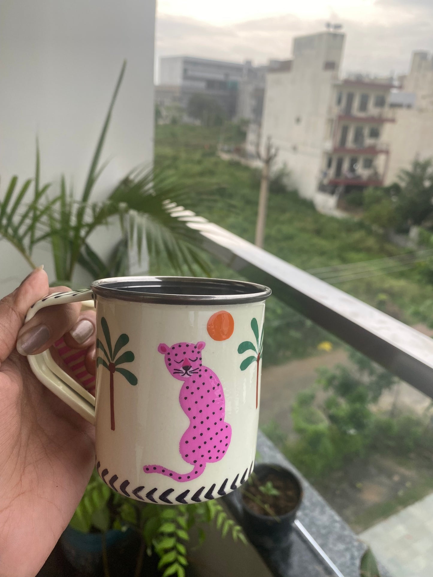 Pink Panther Stainless Steel Mug