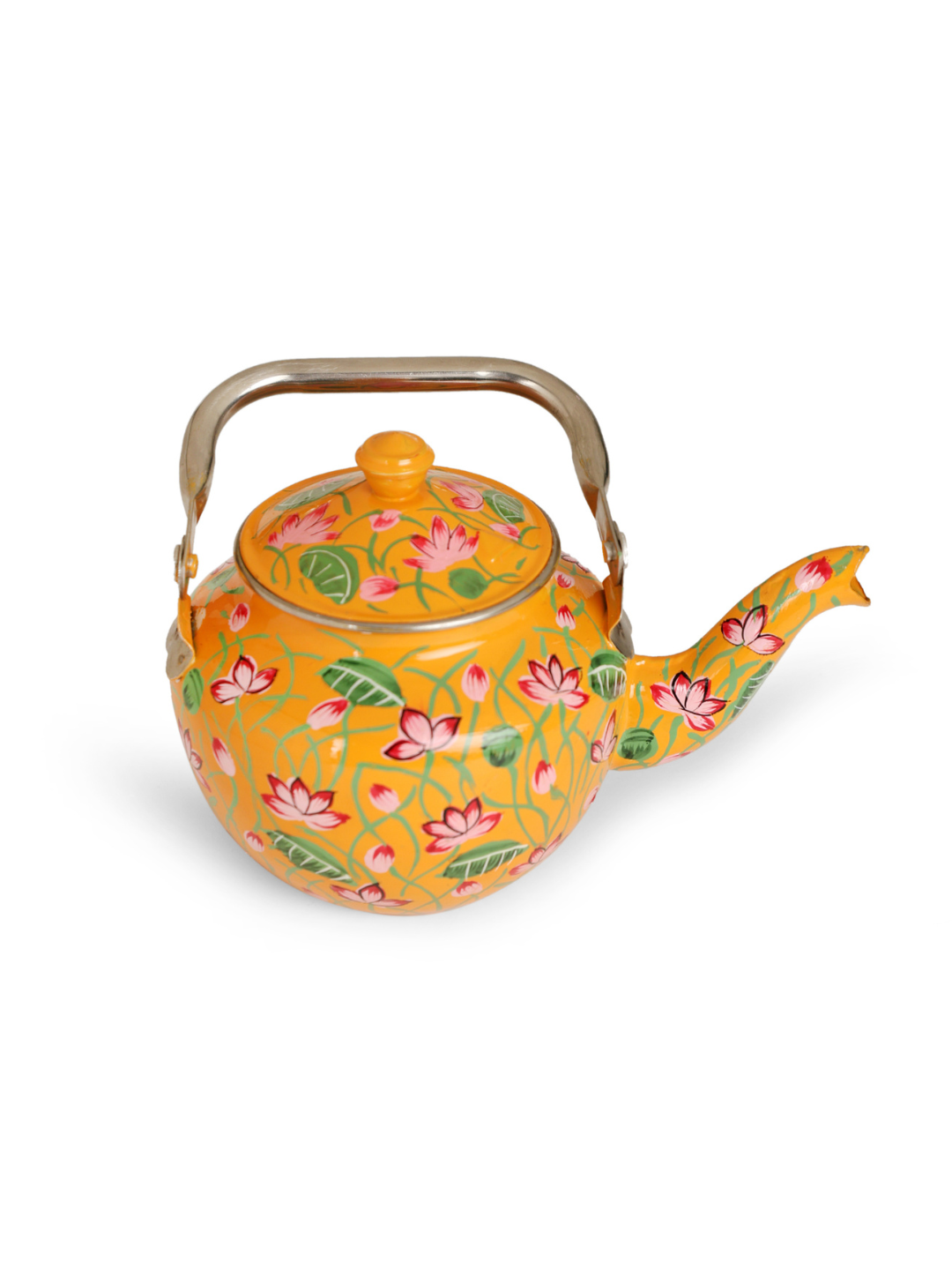 Lotus Pichwai Tea Set- (Set of 3)