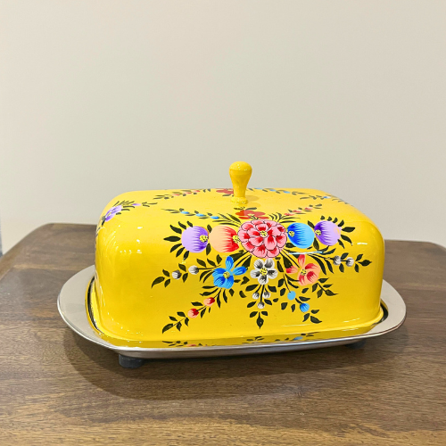 Butter Dish-Yellow