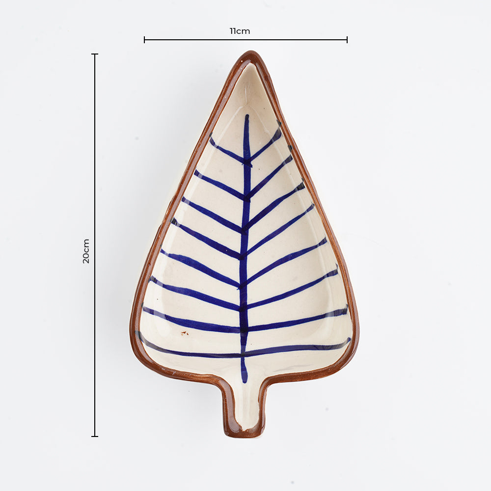 Leafy Serving Platter (Set of 2)