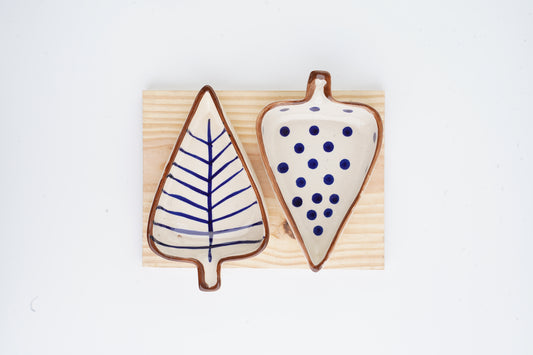 Leafy Serving Platter (Set of 2)