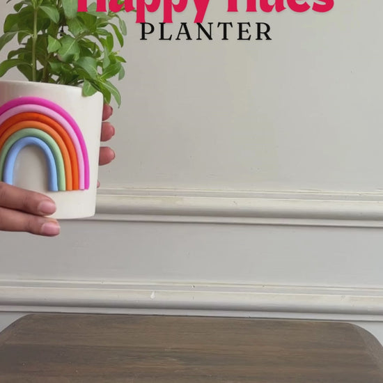 rainbow planter